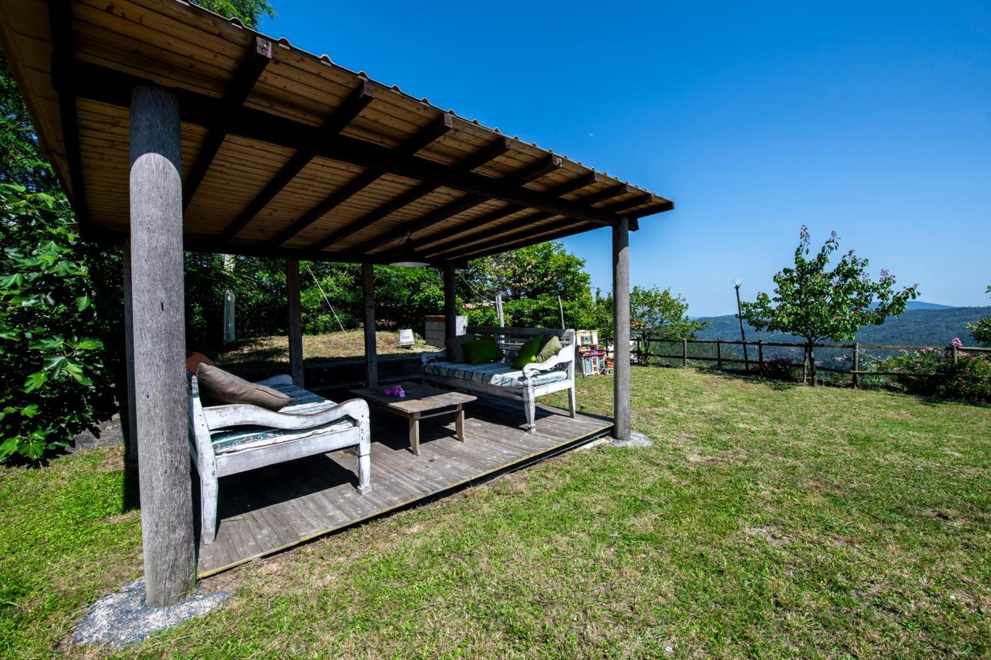 211 - Appartamento Acacia, Terrazza Giardino E Piscina Carro ภายนอก รูปภาพ